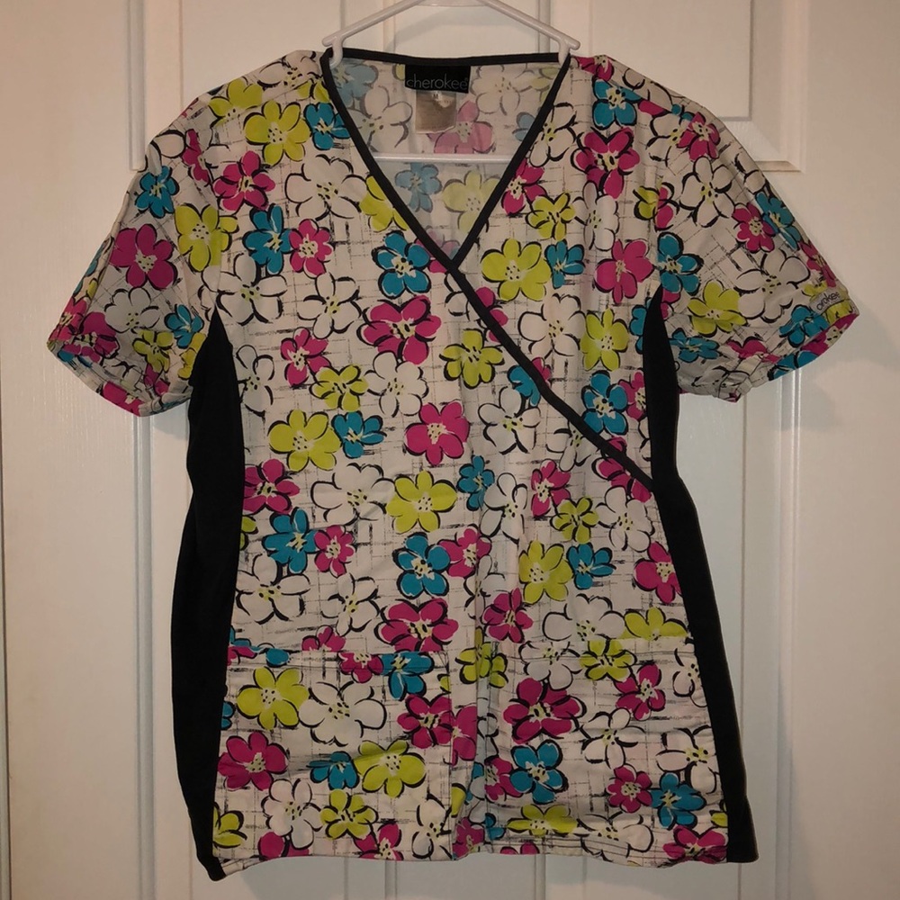 Cherokee Flexibles Scrub Top